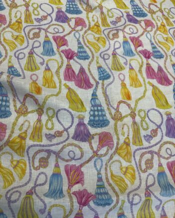 Printed linen